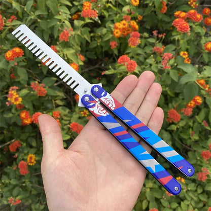 Yoru'nun Janti Kelebek Bıçağı Metal